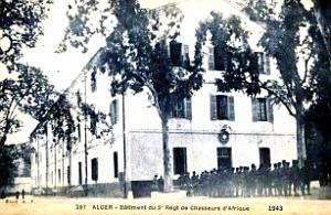 Alger - 5e Regiment Chasseurs d'Afrique - Batiment -1943